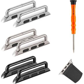 Watch Band Connectors Compatible for Apple Watch Strap Adapter Replacement Link Attachment for iWatch