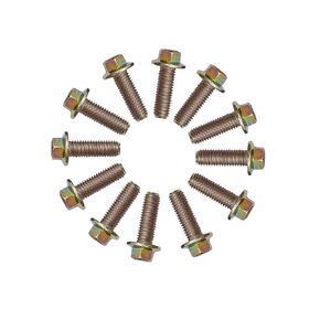 12 Pcs 75120 Exhaust Manifold Bolts Hardware Kit Grade 10.9 for LS1 Header Bolts LSX LS2 LS3 LS6 LS7 GM Vortec 4.8L 5.3L 6.0L 6.2L 03413B 11518860 11609481
