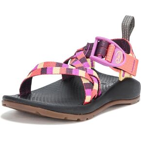 Chaco ZX1 Ecotread Kids Sandal, Pixel Blossom, 10 US Unisex Big