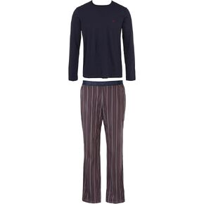 Emporio Armani Men Pattern Mix Long Pajamas
