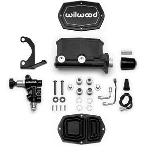 Wilwood Master Cylinder Tandem 1.10 in DIA Black
