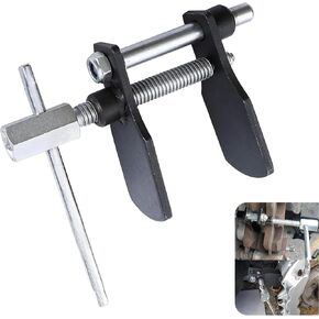 Brake Caliper Compression Tool, Disc Brake Pad Spreader, Heavy Duty Brake Pad Split Cylinder Return Adjuster Accessories, Universal for Most Cars Brake Caliper Piston Tool (Black)