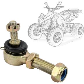 PowerMotor M10xM14 Adjustable Tie Rod Ball Joint For 50cc 70cc 90cc 110cc 125cc 150cc ATV Quad 4-WheeL Chinese Little Bull ATV