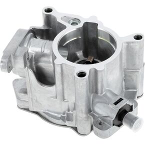 Brake Vacuum Pump No.06J145100N Engine Vacuum Pump for Audi A4 2010-2016 Aluminum Alloy Silver Tone 1 Pc