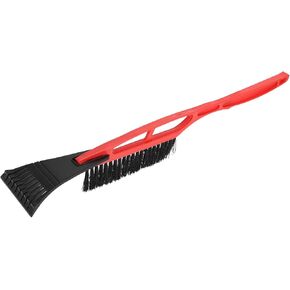 1pc 53cm Universal Car Ice Scraper Brush with Broom - SUV Snow Frost Remover for Car Truck RV Windscreen Side Window Anti Crash - Plastic Nylon Blue in Saudi Arabia