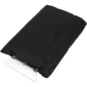 1pc 17x25cm Universal Car Ice Scraper Glove - Insulated Warm Mitt Glove W/Snow Frost Remover for Car Truck Windscreen Portable - Waterproof Fabric ABS Blue