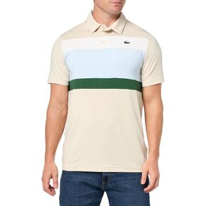 Lacoste Men's Sport منتظم ألوان بلوك قميص بولو جولف بولو قميص