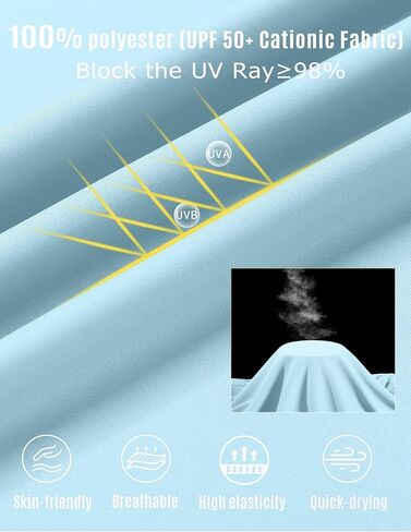 PINSPARK Workout Shirts for Men UPF 50+ Quick Dry Athletic Gym Tee Shirts Mens Short Sleeve Running Cooling Swimming T-Shirt in Kuwait