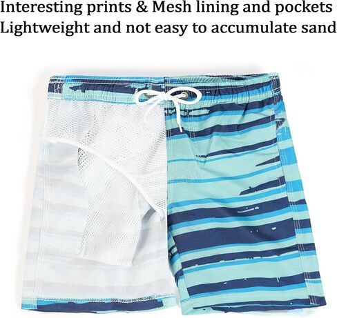 Boys Swim Trunks Toddler Boys Bathing Suit Swimming Shorts Kids Quick Dry Swimsuit Swimwear Beach Shorts 3-14 Years in Saudi Arabia