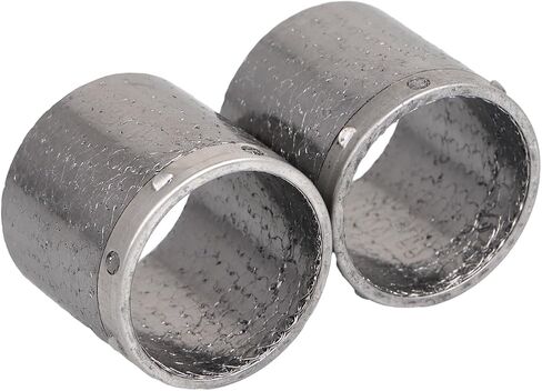 1 Pair Exhaust Pipe Muffler Gasket Slip On Header Muffler Exhausts Gaskets Compatible with 2017-up Harley Sportster XL 883 1200 Softail Fat Boy Models in Saudi Arabia