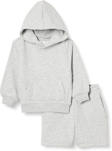 Amazon Essentials Boys and Toddlers' 2 Piece Hoodie and Shorts Set in Saudi Arabia