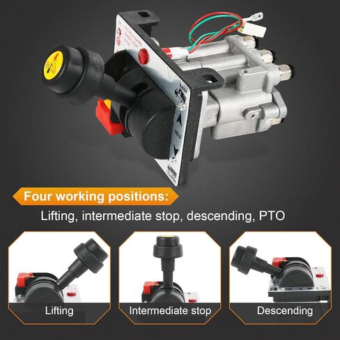 Hydraulic Flow Control Valves with PTO Switch For Dump Truck Tipper Hydraulic System Slow Down Function Air Operated in Saudi Arabia