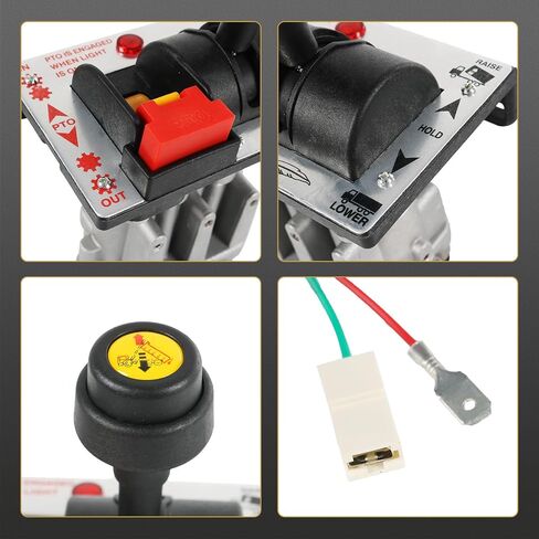 Hydraulic Flow Control Valves with PTO Switch For Dump Truck Tipper Hydraulic System Slow Down Function Air Operated in Saudi Arabia