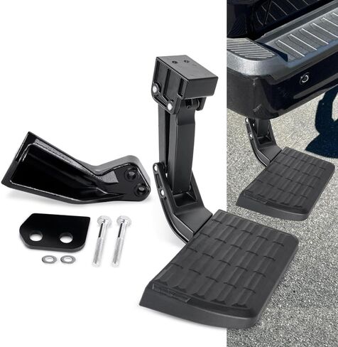Rear Bed Step Retractable Bed Step Bumper Step for 2012-2023 Toyota Tacoma Accessories,Replaces PT392-35100(2012-2023 Tacoma) in Saudi Arabia