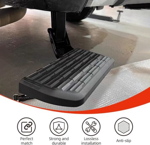 Rear Bed Step Retractable Bed Step Bumper Step for 2012-2023 Toyota Tacoma Accessories,Replaces PT392-35100(2012-2023 Tacoma) in Saudi Arabia