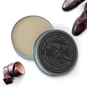 Leather Conditioner for Boots, Purse, Furniture etc I 2oz Balm High Efficiency I Made in USA I Formulated by Ace Leathersmith