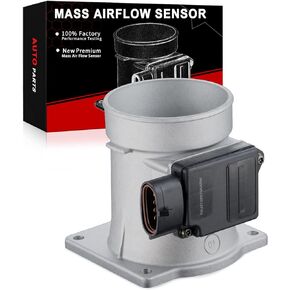 Mass Air Flow Sensor Meter [4-Pins] Compatible for:-Ford F150 1994-1996, F250 1994-1996, Bronco 1994-1996, E150 Econoline 1993-1996, Replace# F5UZ12B579AARM