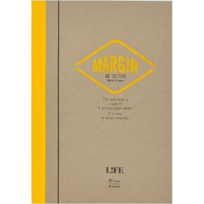 Life Notebook, MARGIN B5, Yellow N700