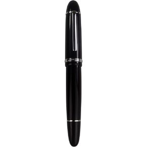 Jinhao X159 Fountain Pen, Gold Trim, Blue, 18KGP Fine Nib with Ink Refill Converter