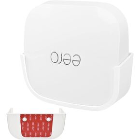 Wall Mount Holder for eero Pro 6E Home WiFi System, Stand Bracket for eero Pro 6E Kits Accessories, No Messy Wires Space Saving, White, 1 Pack