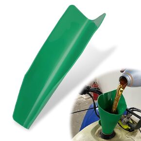 Flexible Draining Tool Oil Funnel Foldable Oil Funnel Reusable Silica Gel Oil Change Funnel Draining Tool Spill-Free Oil Funnel for Oil Change from Cars,Trucks, Motorcycles,Mower