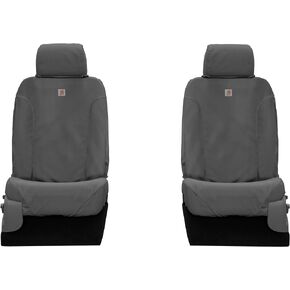 Covercraft SSC2518CAGY Carhartt SeatSaver Custom Seat Covers, Duck Weave Gravel