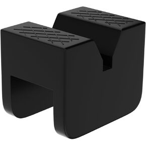 4PCS Universal Rubber Jack Pads, Pinch Weld Side Frame Rail Protectors for Cart Jacks, Car Lifts and Axle Stands.