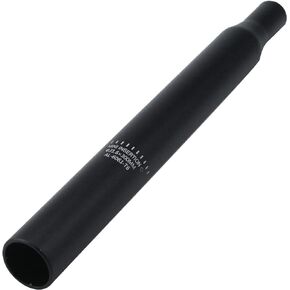 MY MIRONEY 31.6 X 300mm Bike Seat Post Matte Black Bike Seatpost Aluminum Alloy Bicycle Seat Post Replacement for Road & Mountain Bike