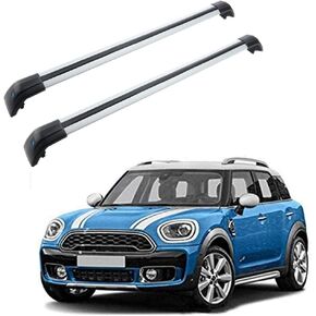 MotorFansClub Roof Rack Cross Bars Fit for Mini Cooper Countryman 2011 2012 2013 2014 2015 2016 2017 2018 2019 2020 2021 2022 Rail Cargo Luggage Rack