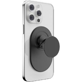Magnetic Phone Grip for MagSafe, Phone Ring Holder Finger Kickstand Wireless Charging Compatible, Magnet Phone Rings Gripper Stand for iPhone Mag-Safe Accessories - Sky Sparkle Black