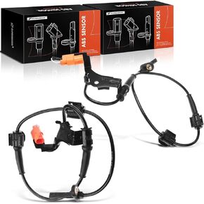 A-Premium ABS Wheel Speed Sensor Compatible with Honda Models - Element 2003-2011, 2.4L, Sport Utility - Front Driver and Passenger Side, 2-PC Set, Replace# 57455SCVA00, 57450SCVA00