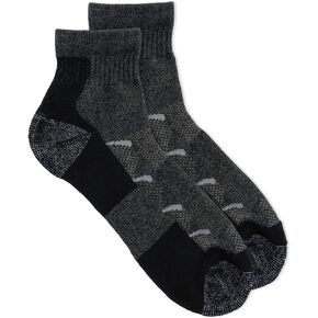 Merrell Men's and Women's Moab Hiking Mid Cushion Socks-1 Pair Pack-Coolmax Moisture Wicking & Arch Support