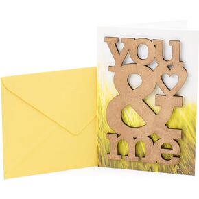 Hallmark Signature Wood Anniversary Card (Where We've Been, Where We're Going)