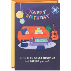 Hallmark Birthday Card for Husband (Branches and Leaves)