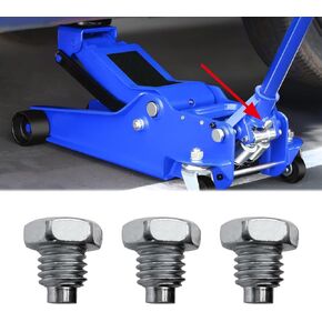 3 Ton 4 Ton Horizontal Floor Jack Pressure Rod Fixed Screw for Hydraulic Top Handle, 3Pcs 3/4 Ton Horizontal Floor Jack Handle Bolt Replacement Car Floor Jack Tiny Spare Parts