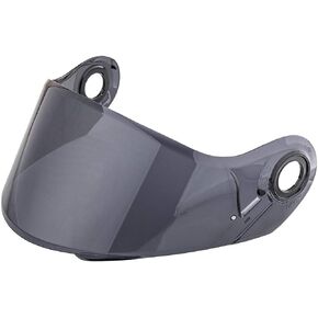 Helmet Shield Visor for Strobe/Review/SHARP Repalcement Motorcycle Helmets Visor (Chrome Silver)