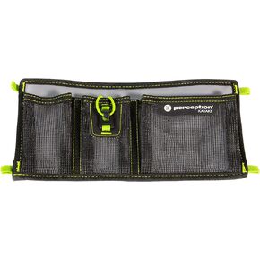 Perception Kayak Splash Three Pocket Organizer - for Kayaks, Grey, One Size