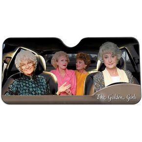 Windshield Sun Shade Visor - Pop Culture Novelty Car Accessory