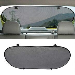 MACHSWON Car Rear Window Sunshade with Suction Cup, Easy Installation for Kids/Babies/Pets