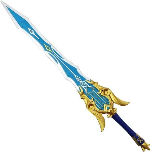 Halloween Prop Fantasy Genshin Impact Mistsplitter Reforged Cosplay Foam Swords, Scepter Blade Costume Birthday Gifts in Saudi Arabia