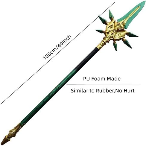 Halloween Prop Fantasy Genshin Impact Mistsplitter Reforged Cosplay Foam Swords, Scepter Blade Costume Birthday Gifts in Saudi Arabia