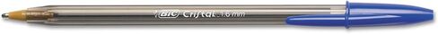 BIC MSB11BE Cristal Xtra Bold Ballpoint Stick Pen, Blue Ink, 1.6mm, Bold, Dozen in Saudi Arabia