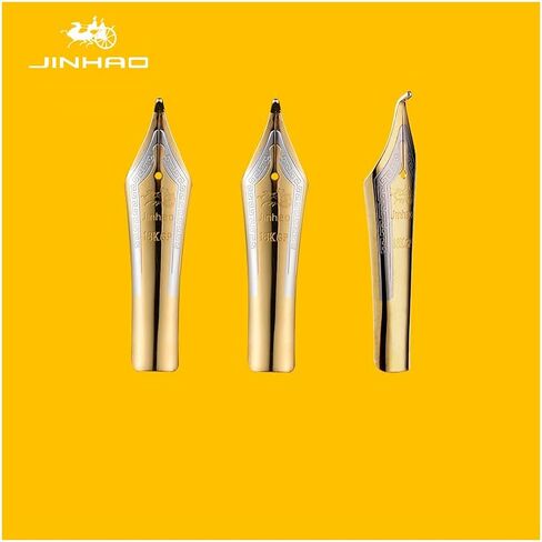 5 قطع من سنام قلم حبر تناسب Jinhao 159/450/750، تصميم عالمي واسع، طرف ذهبي متوسط ​​المنقار in Kuwait