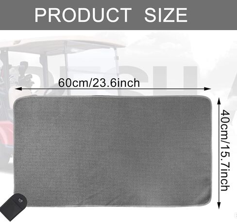 مناشف جولف مغناطيسية من SUNLAND، منشفة جولف وافل مع مغناطيس قوي صناعي لتثبيت قوي لعربات الجولف أو النوادي، منشفة تدريب الجولف المضحكة in Kuwait