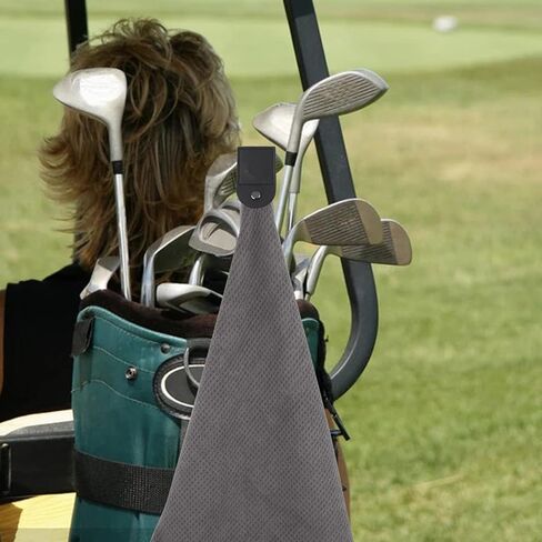 مناشف جولف مغناطيسية من SUNLAND، منشفة جولف وافل مع مغناطيس قوي صناعي لتثبيت قوي لعربات الجولف أو النوادي، منشفة تدريب الجولف المضحكة in Kuwait