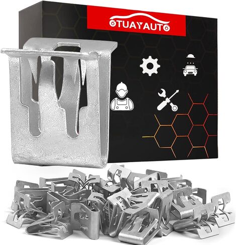 OTUAYAUTO 2Pcs Wiper Linkage Clips - Wiper Link Clamp - OEM# 49444 in Saudi Arabia