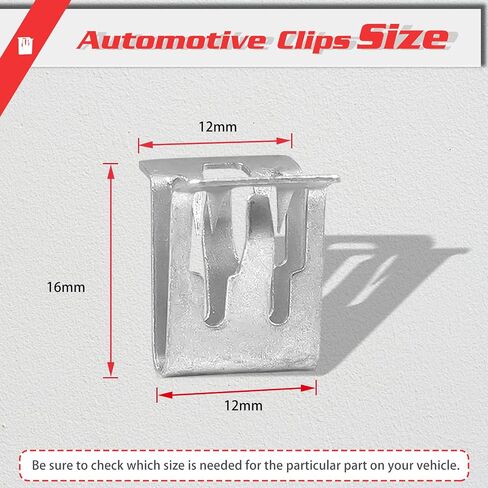 OTUAYAUTO 2Pcs Wiper Linkage Clips - Wiper Link Clamp - OEM# 49444 in Saudi Arabia