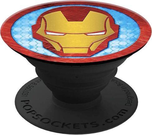 PopSockets: قبضة وحامل قابلان للطي للهواتف والأجهزة اللوحية - أيقونة الرجل الحديدي in Kuwait