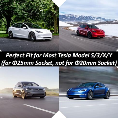 منصات جاك خالية من الرائحة متوافقة مع Tesla Model S / 3 / X / Y Lift Pucks Tesla Accessories البطارية وأداة محول مطاطية لحماية الهيكل مع صندوق تخزين محمول وقفازات، من أجل Tesla بمقبس 25 مم in Kuwait