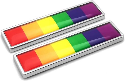 قطعتان من الملصقات الصغيرة لشعار العلم الإيطالي الإيطالي للسيارات والسيارات الأمامية والمصدات الجانبية والنافذة الجانبية وصندوق السيارة والباب الخلفي (58 × 14 مم) in Kuwait